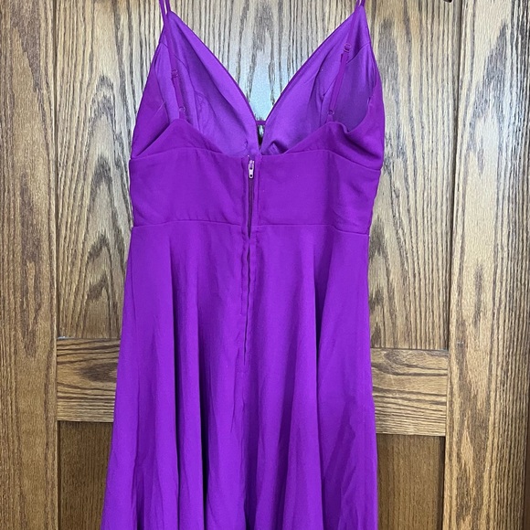 City Vibe Purple Dress - Picture 2 of 3